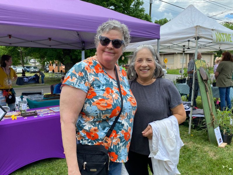 Mary Thom and Madeline Rogero